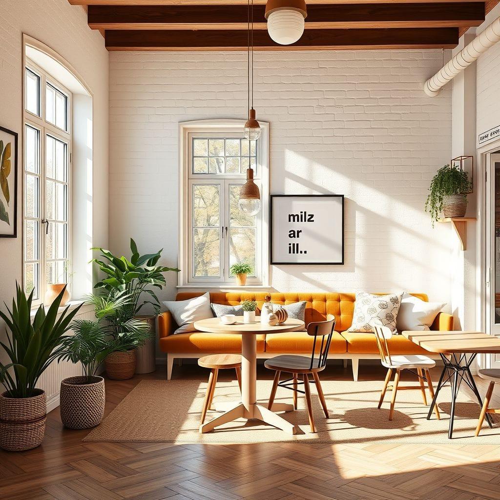 Airbnb coffee shop - AI Generated