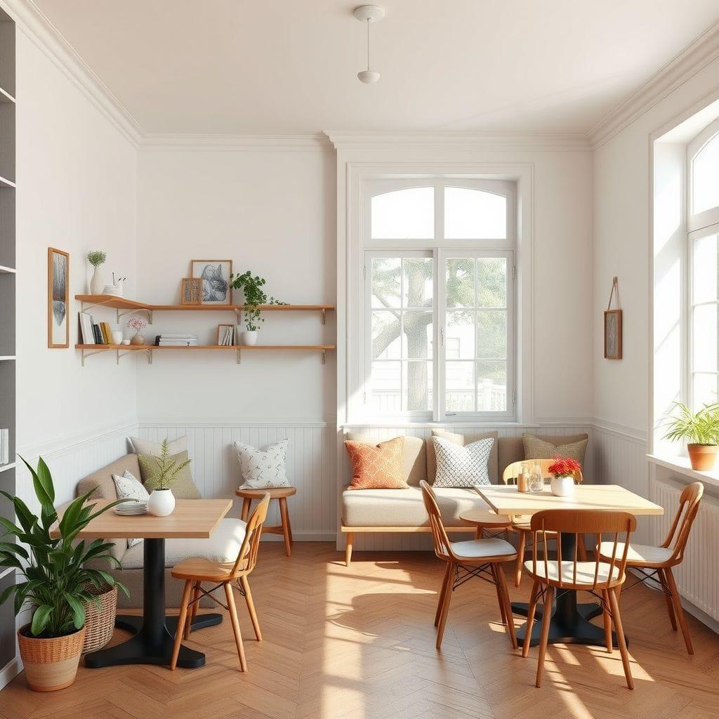 Airbnb coffee shop - AI Generated