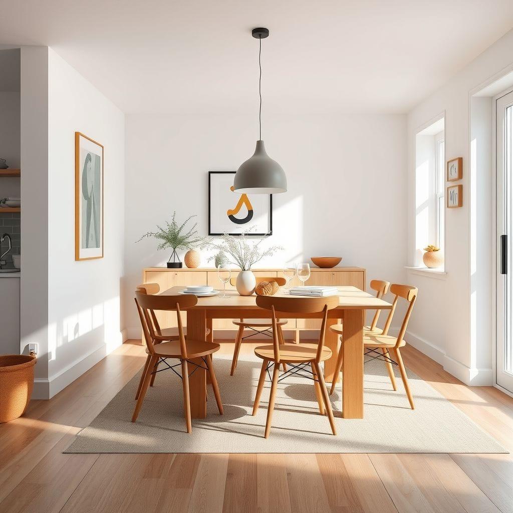 Airbnb dining room - AI Generated
