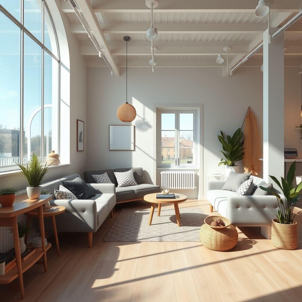 Airbnb exhibition space - AI Generated