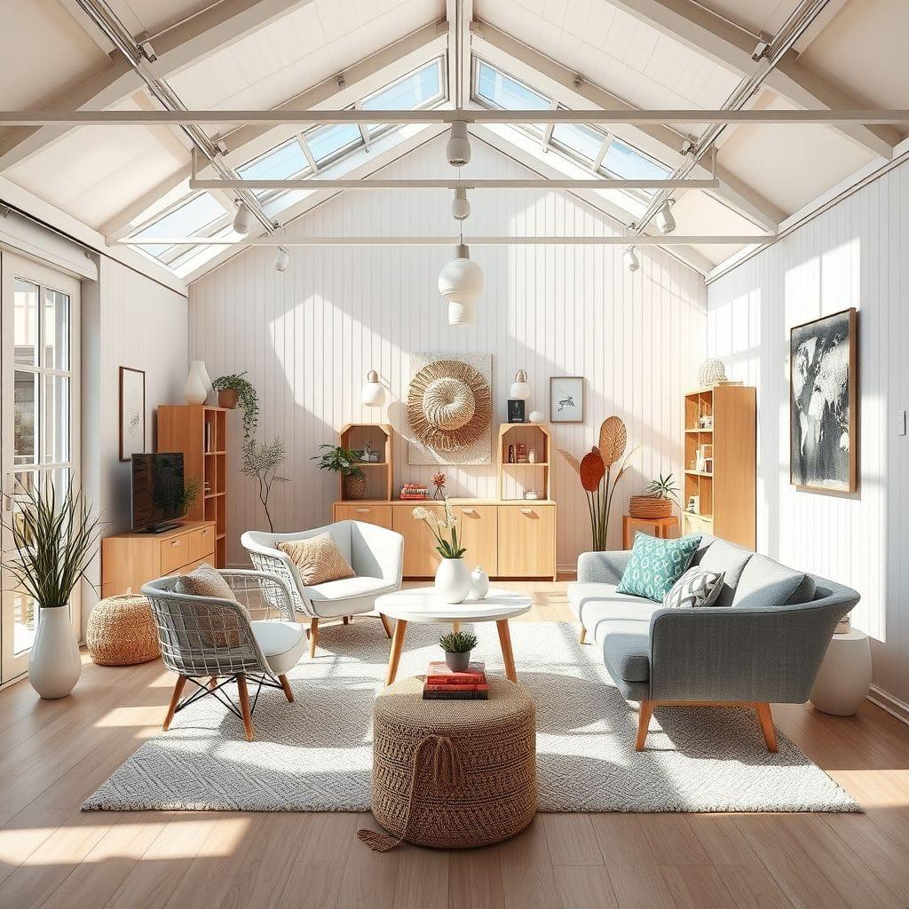 Airbnb exhibition space - AI Generated