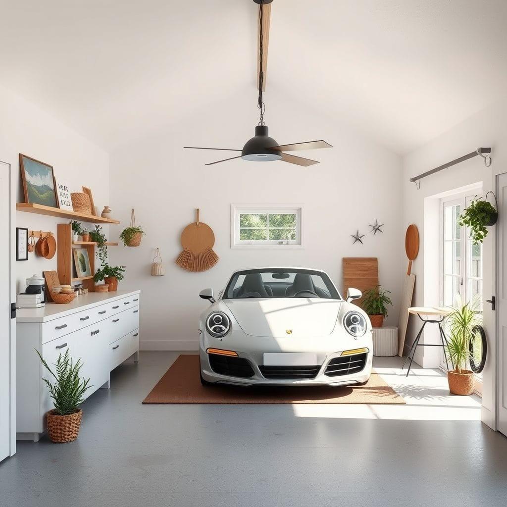 Airbnb garage - AI Generated