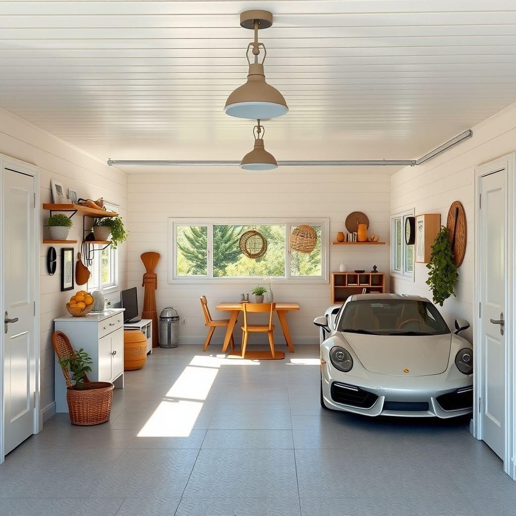 Airbnb garage - AI Generated