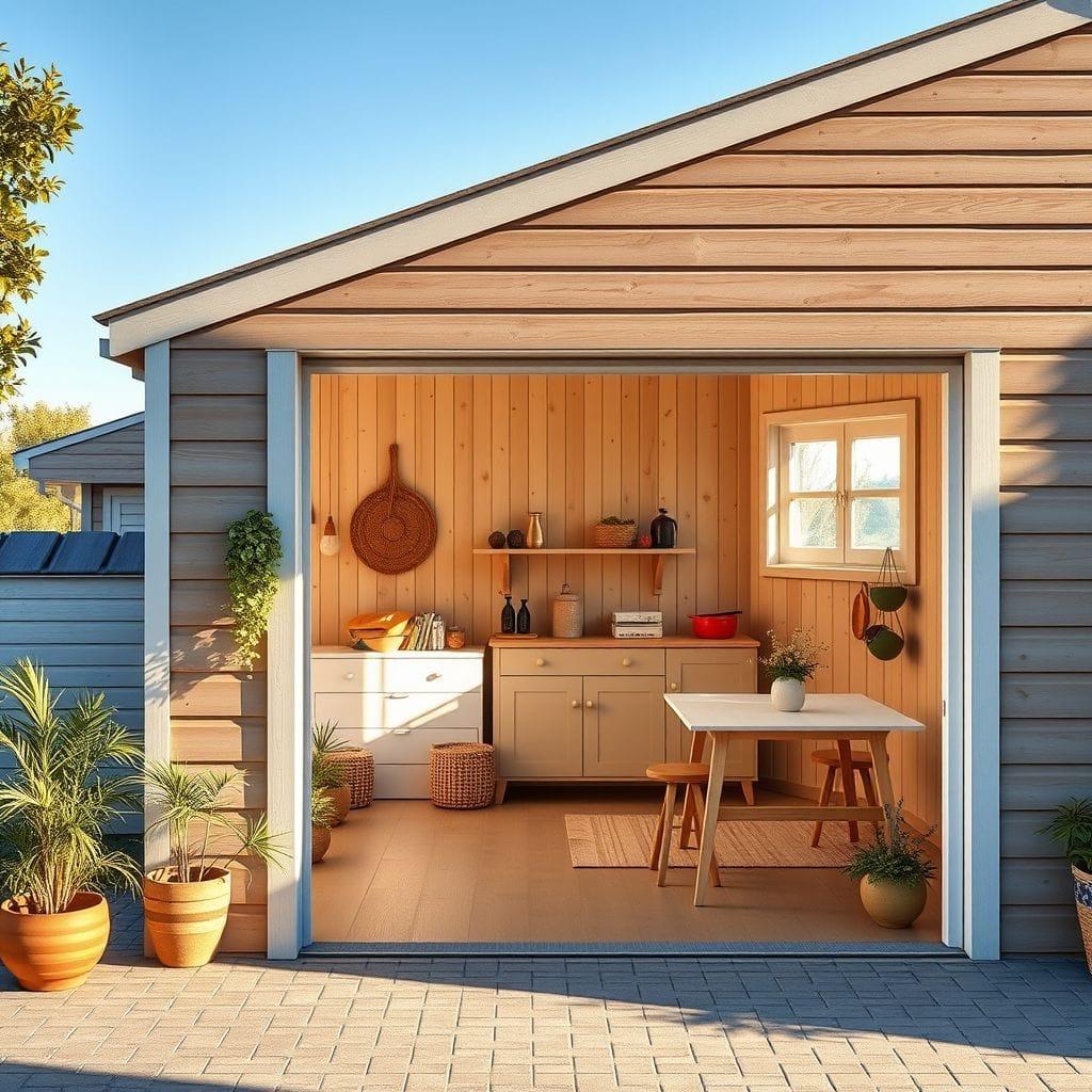 Airbnb garage - AI Generated
