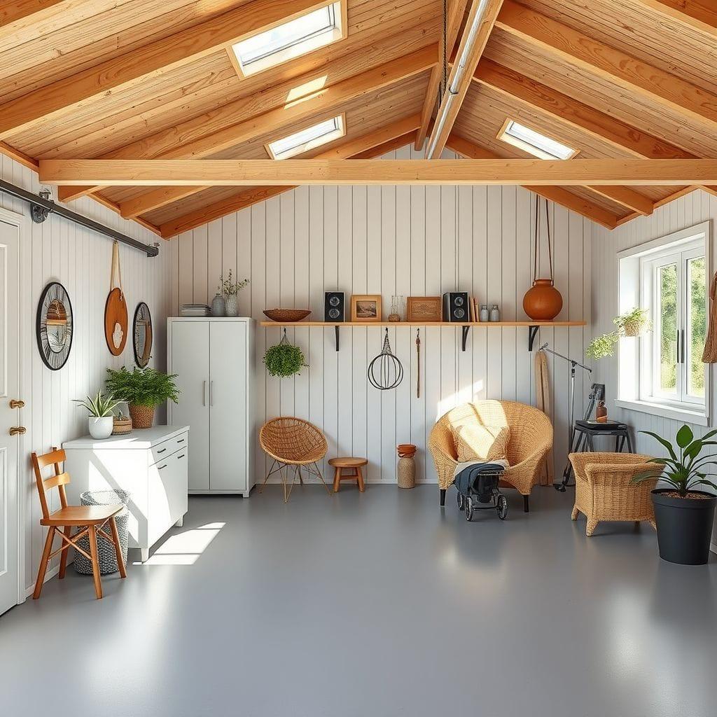 Airbnb garage - AI Generated