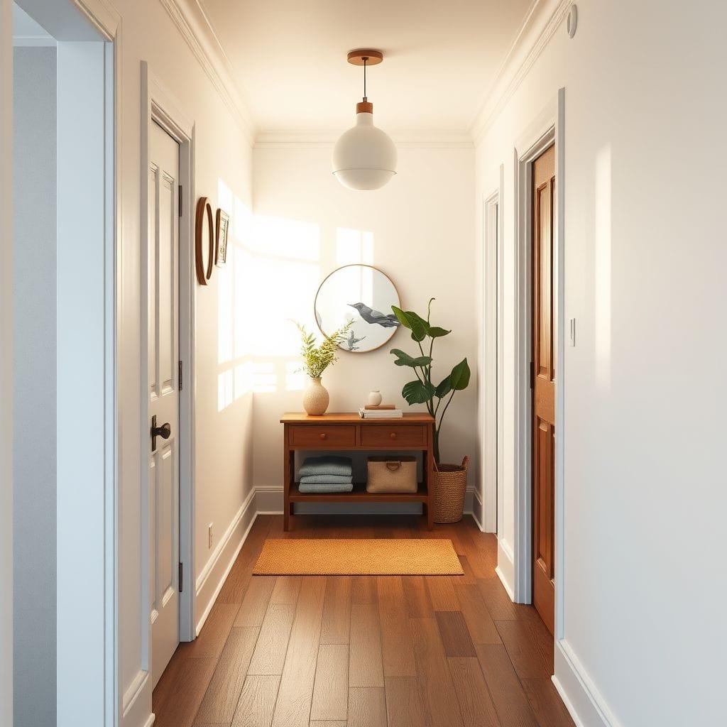 Airbnb hallway - AI Generated