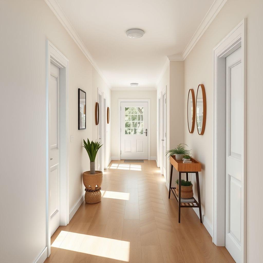 Airbnb hallway - AI Generated