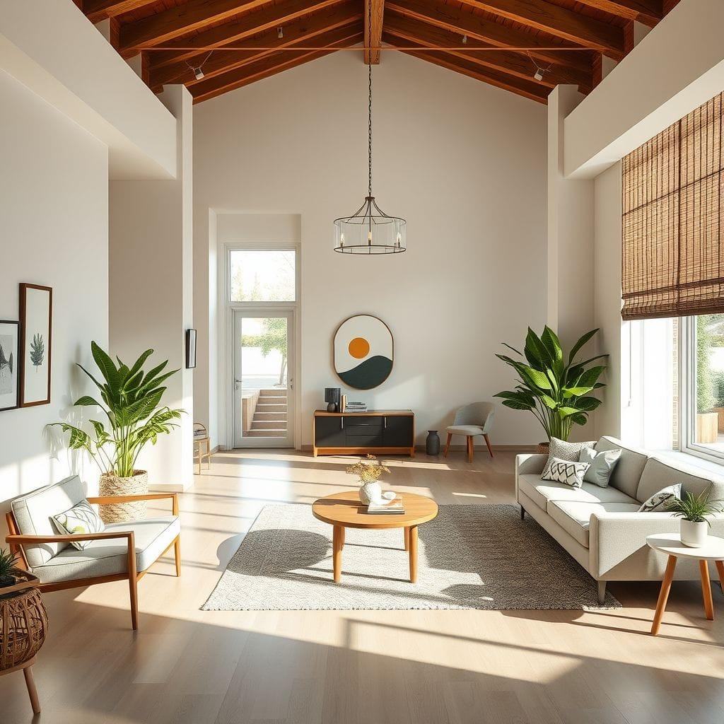 Airbnb hotel lobby - AI Generated