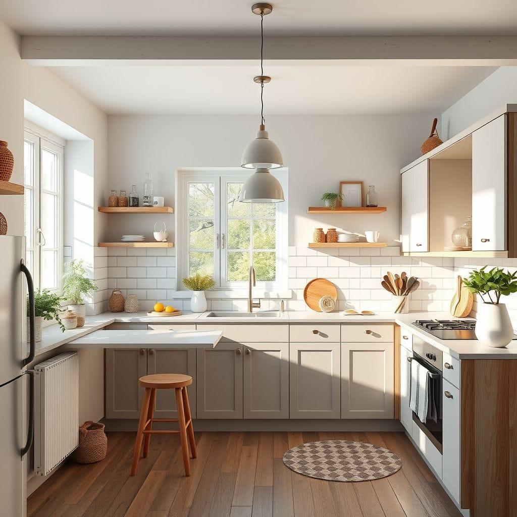 Airbnb kitchen - AI Generated