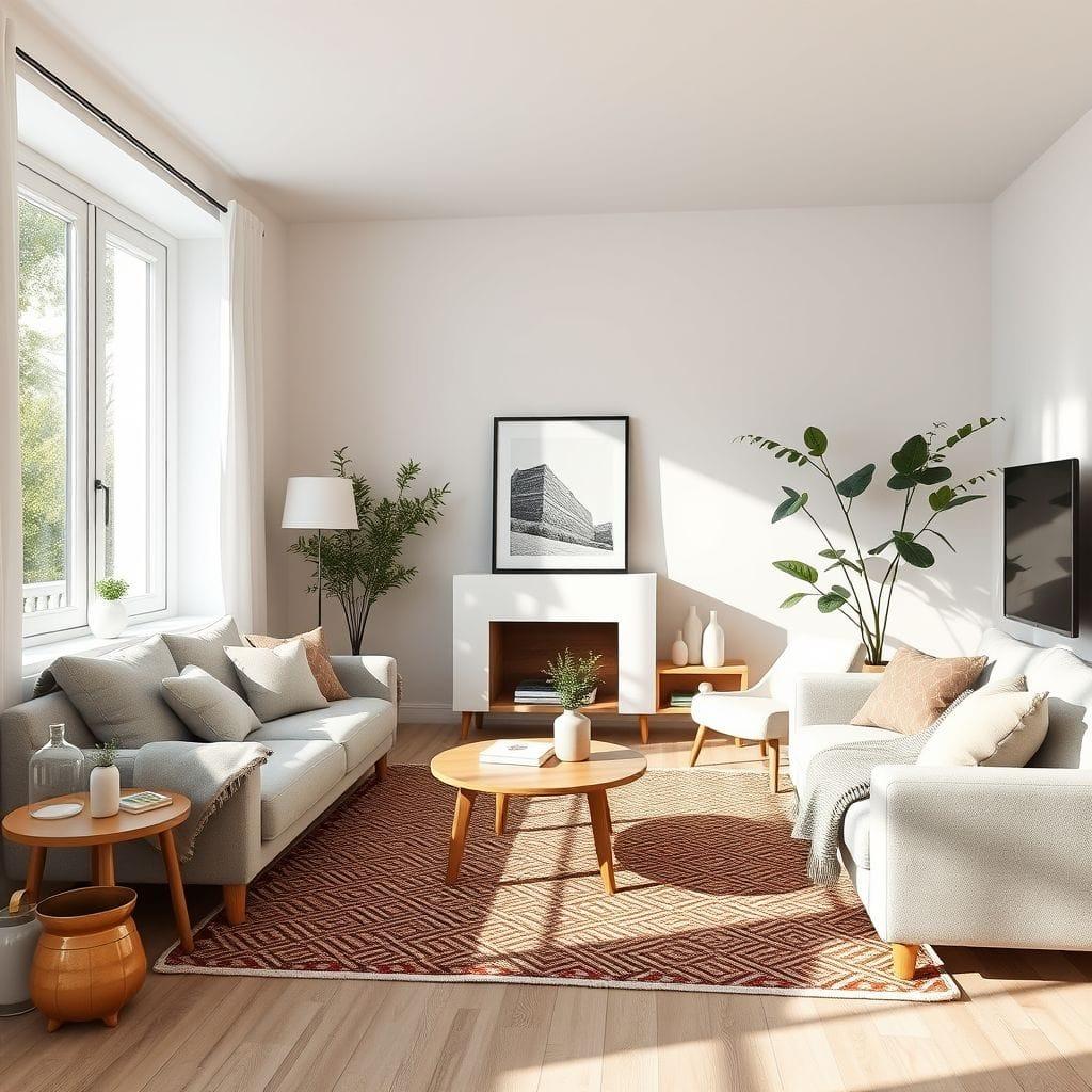 Airbnb living room - AI Generated