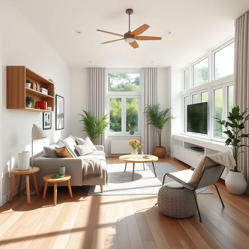 Airbnb living room - AI Generated