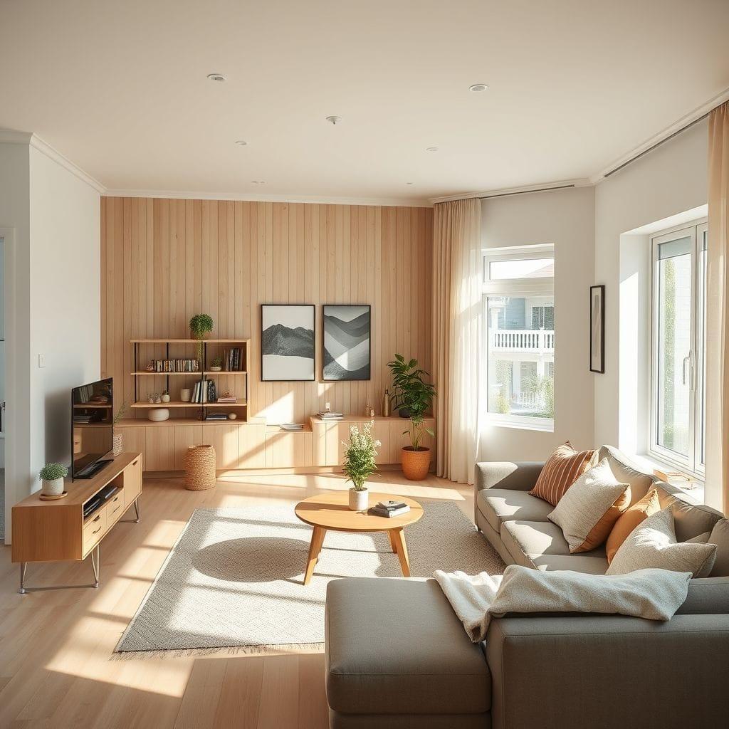 Airbnb living room - AI Generated