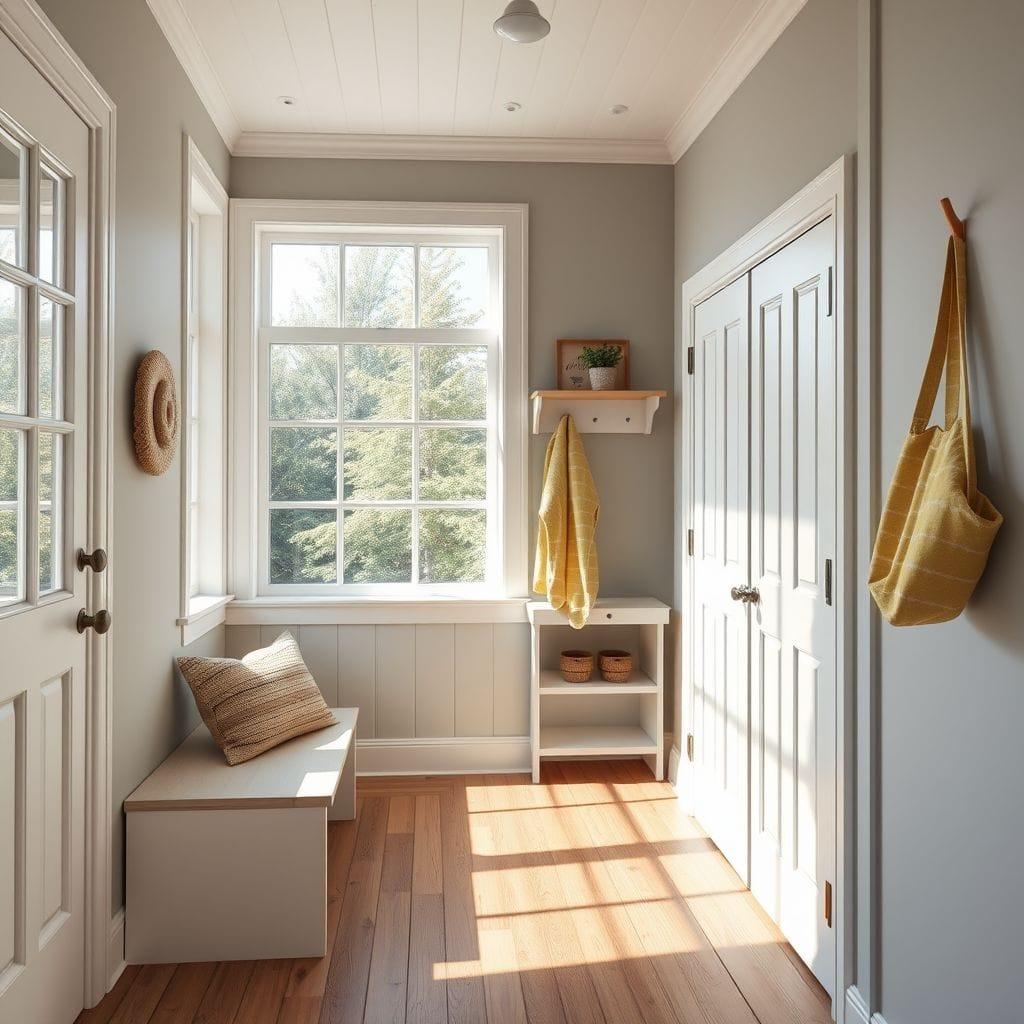 Airbnb mudroom - AI Generated
