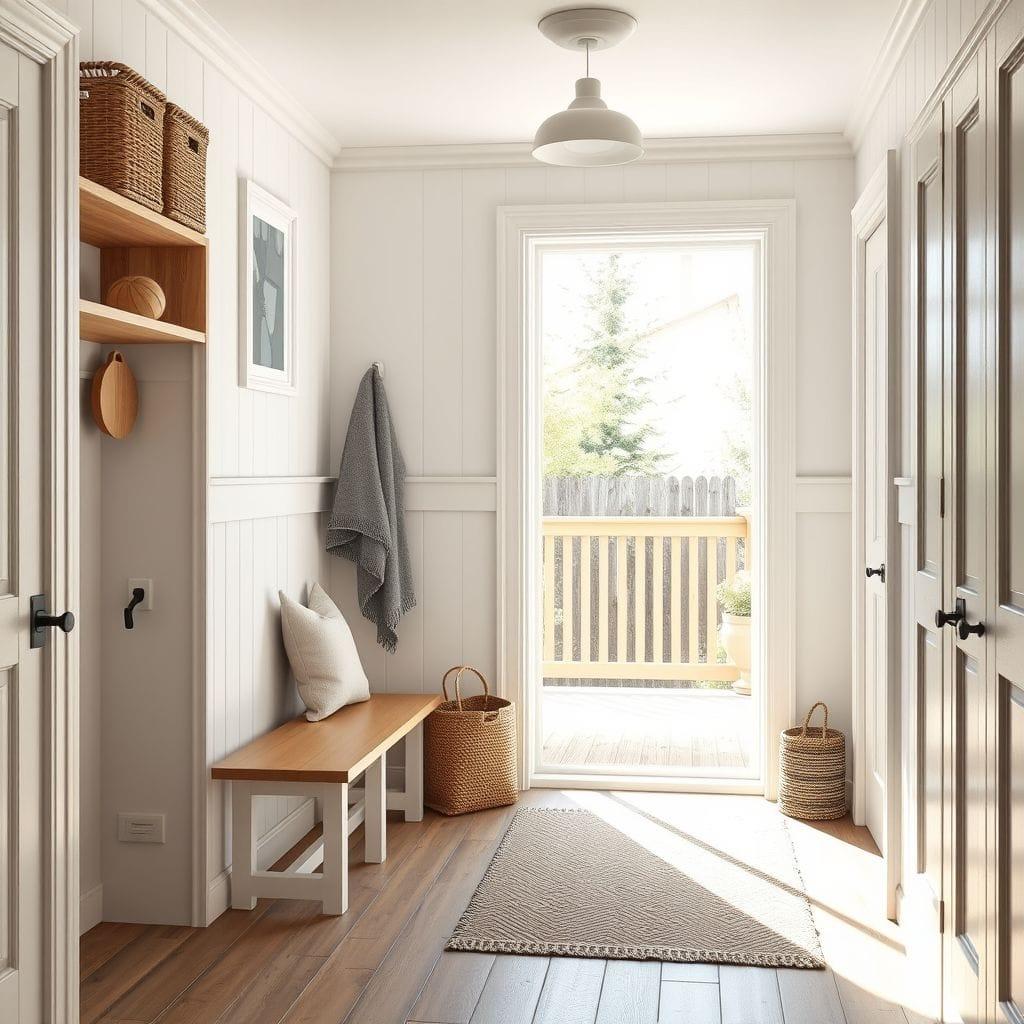 Airbnb mudroom - AI Generated