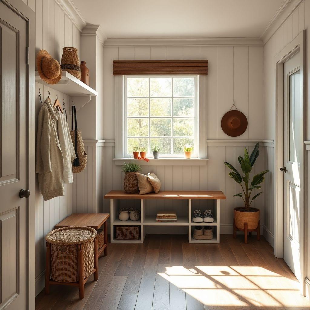 Airbnb mudroom - AI Generated