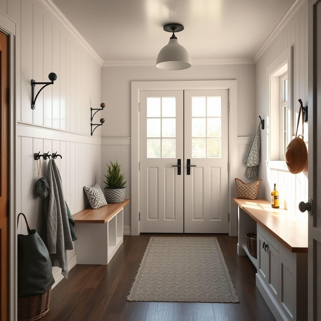 Airbnb mudroom - AI Generated