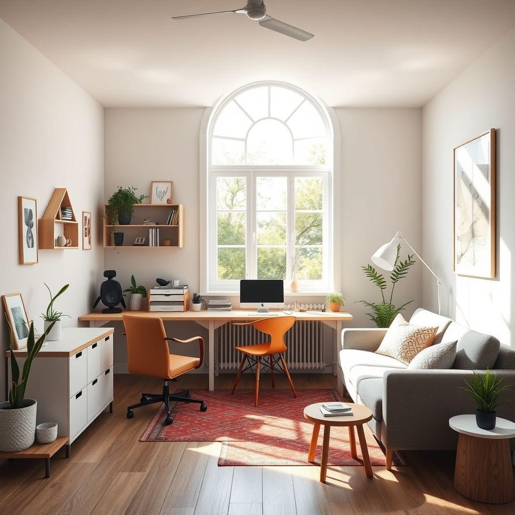 Airbnb office - AI Generated