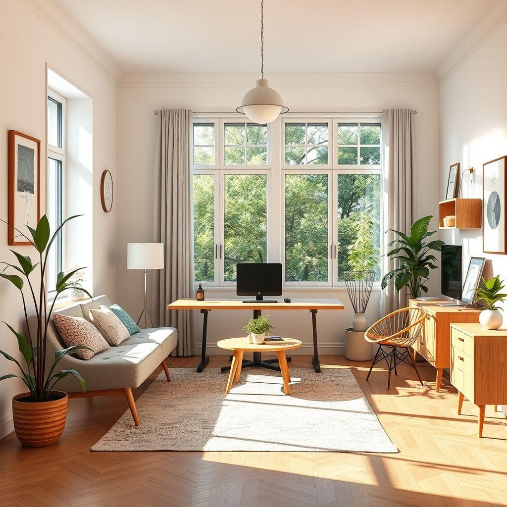 Airbnb office - AI Generated