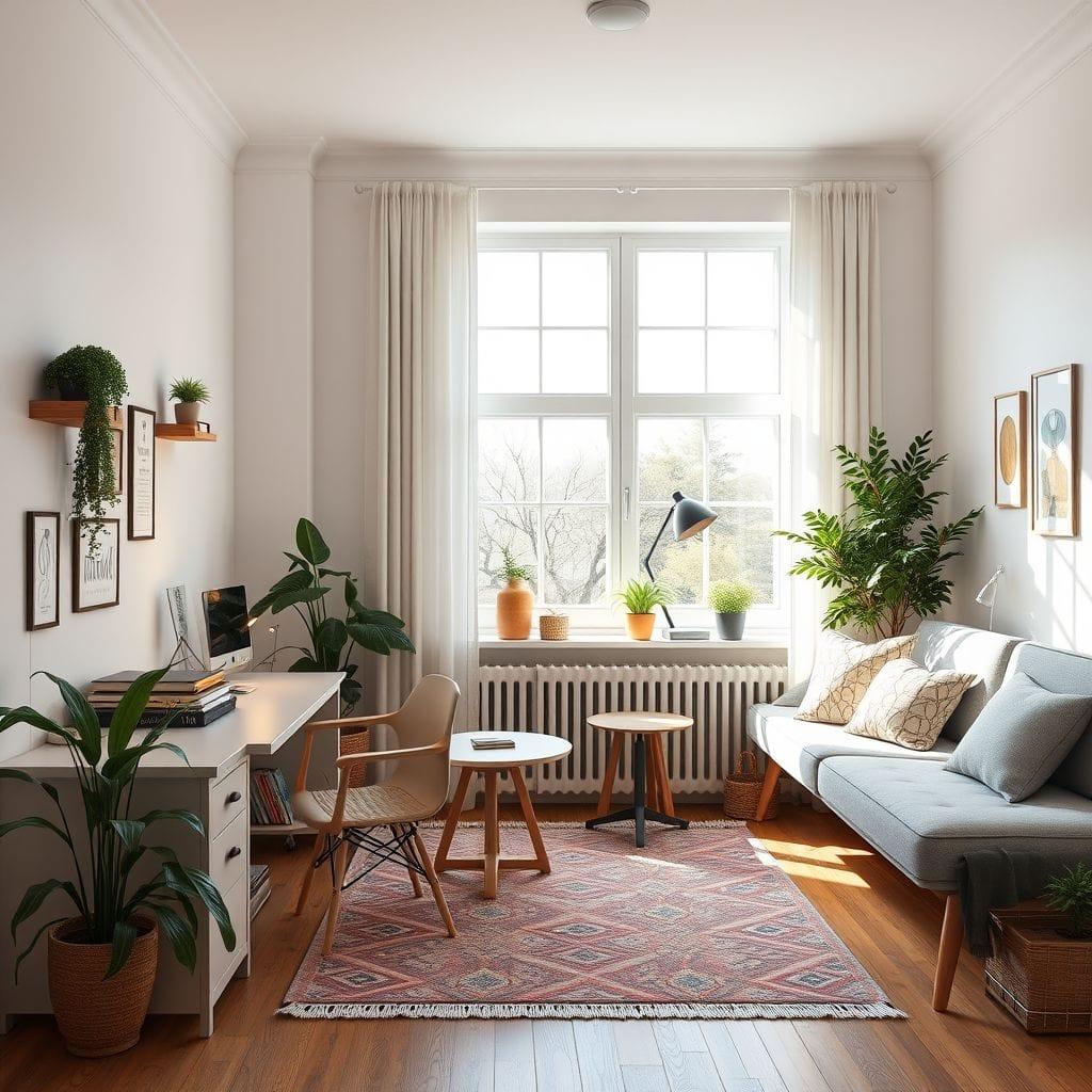 Airbnb office - AI Generated