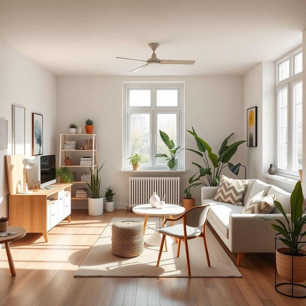 Airbnb office - AI Generated