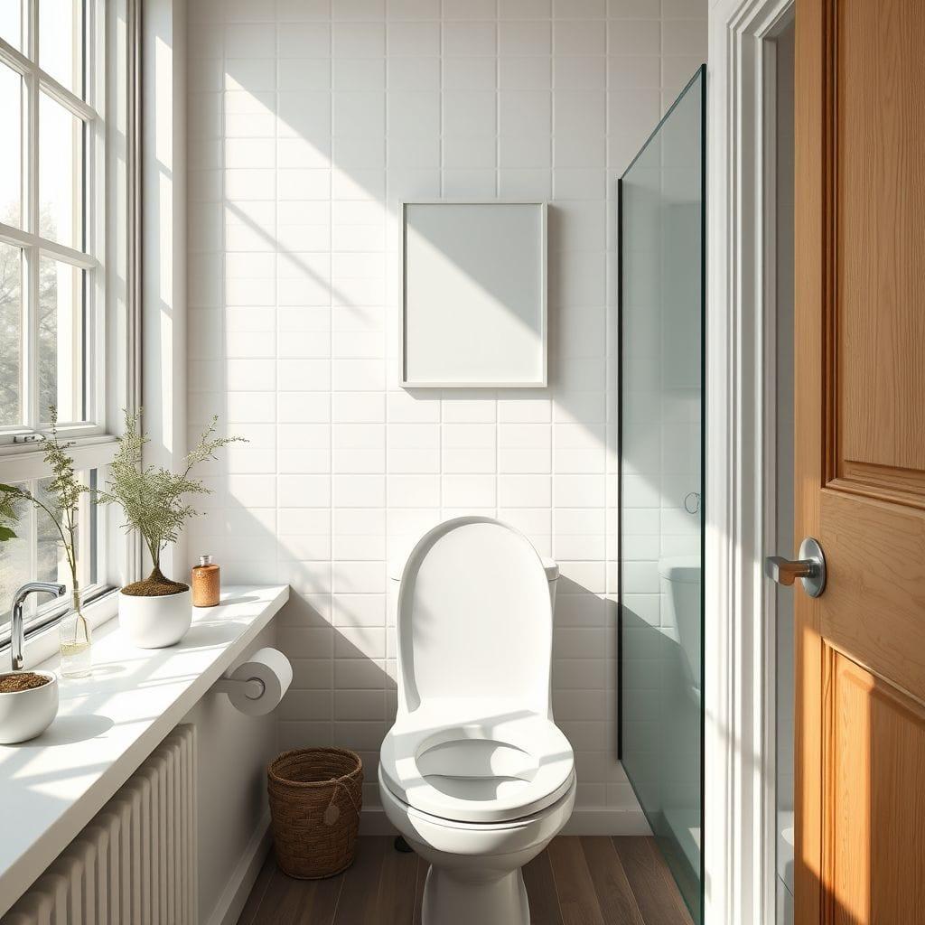 Airbnb toilet - AI Generated