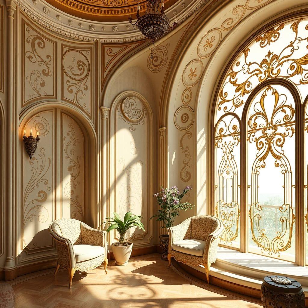 Art Nouveau  - AI Generated