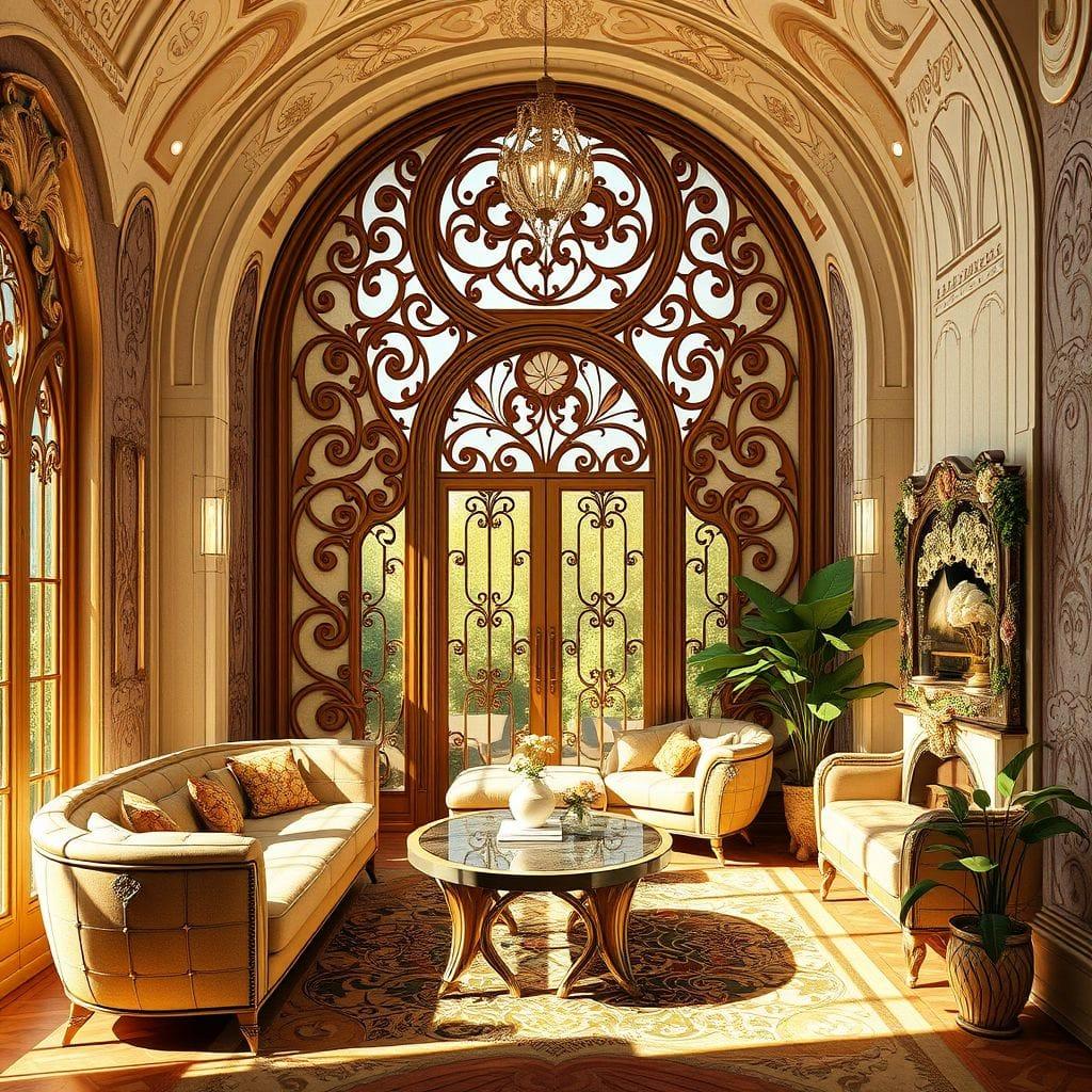 Art Nouveau  - AI Generated