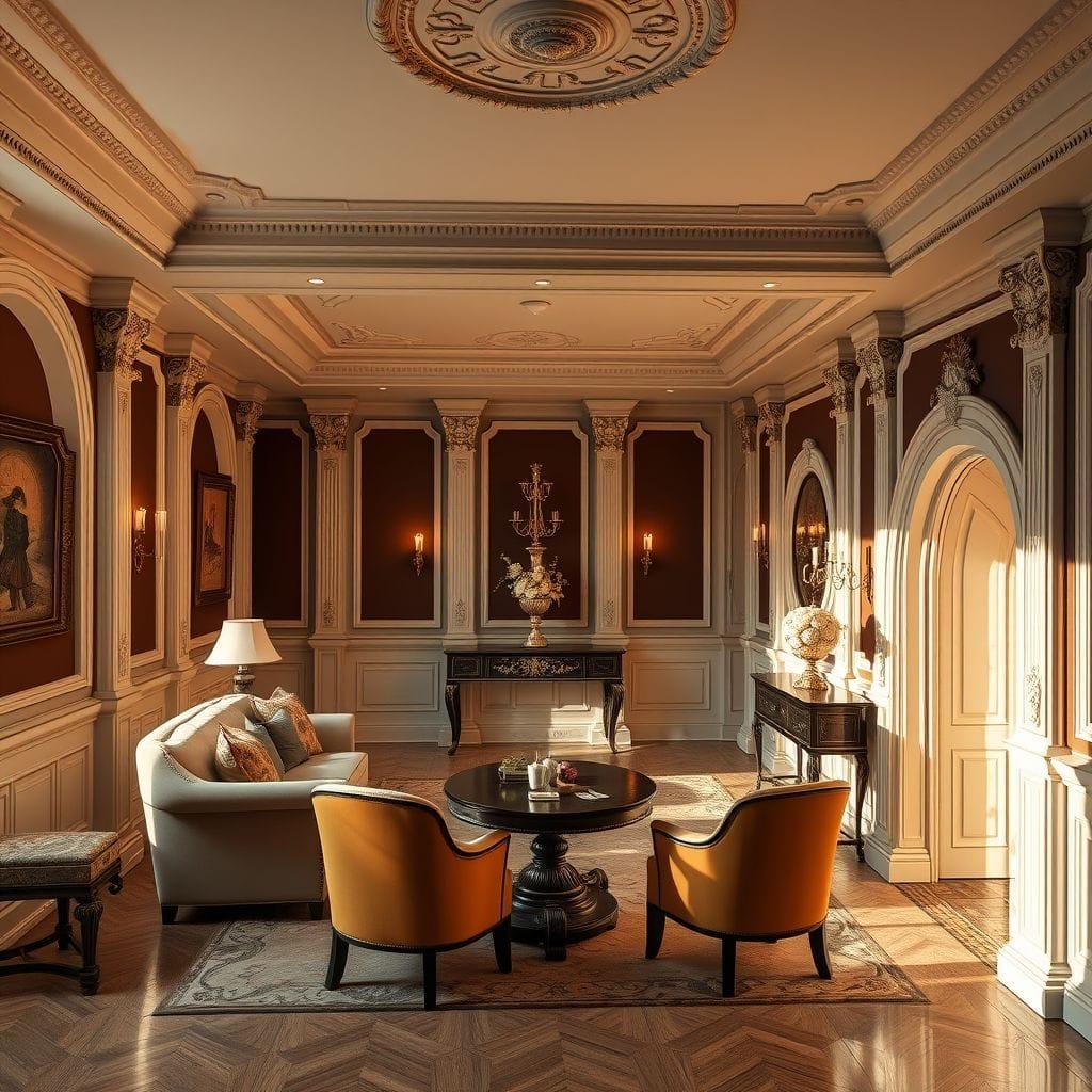 Baroque basement - AI Generated