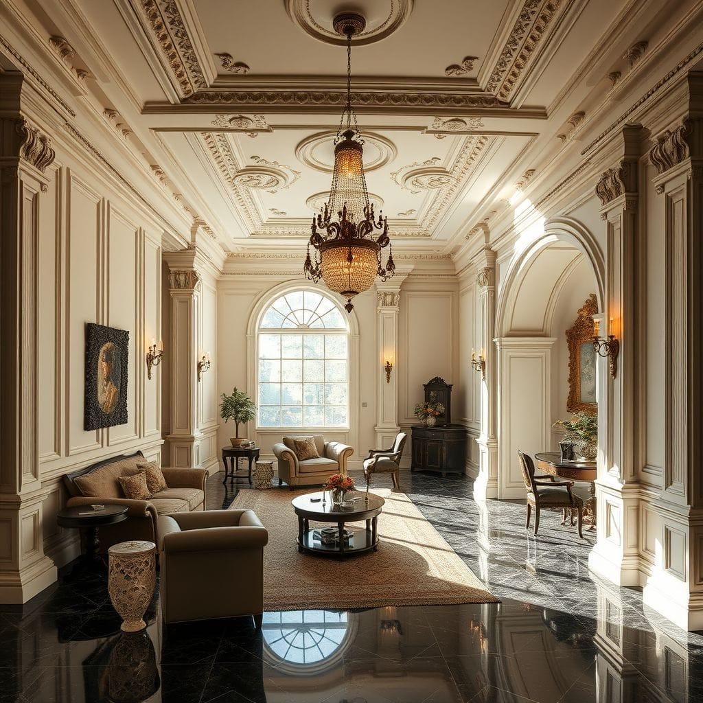 Baroque basement - AI Generated