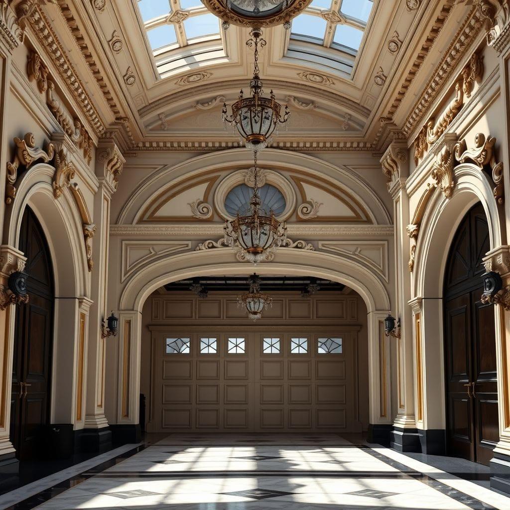 Baroque garage - AI Generated