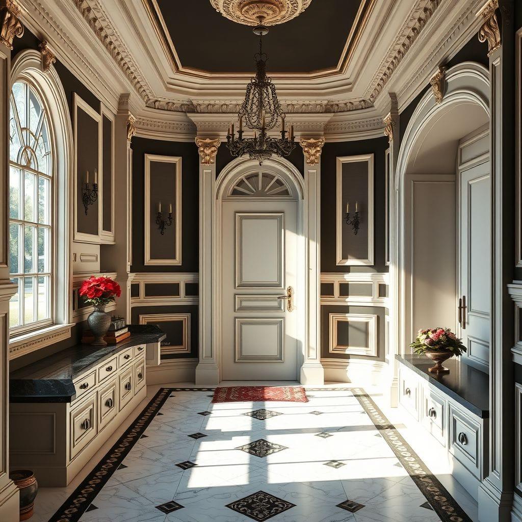 Baroque mudroom - AI Generated