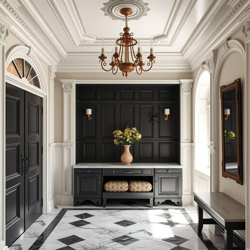 Baroque mudroom - AI Generated