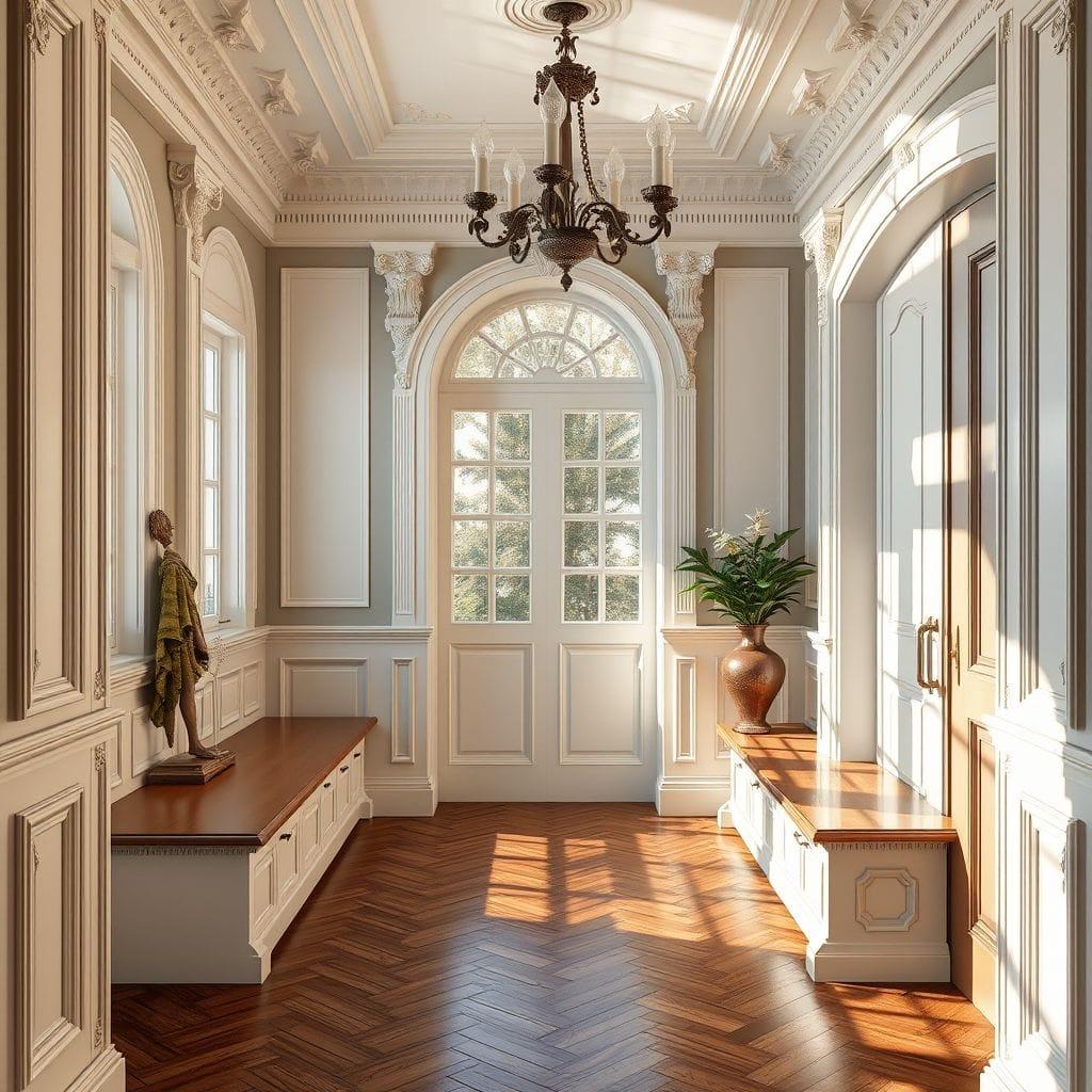 Baroque mudroom - AI Generated