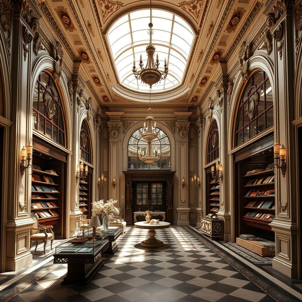 Baroque store - AI Generated