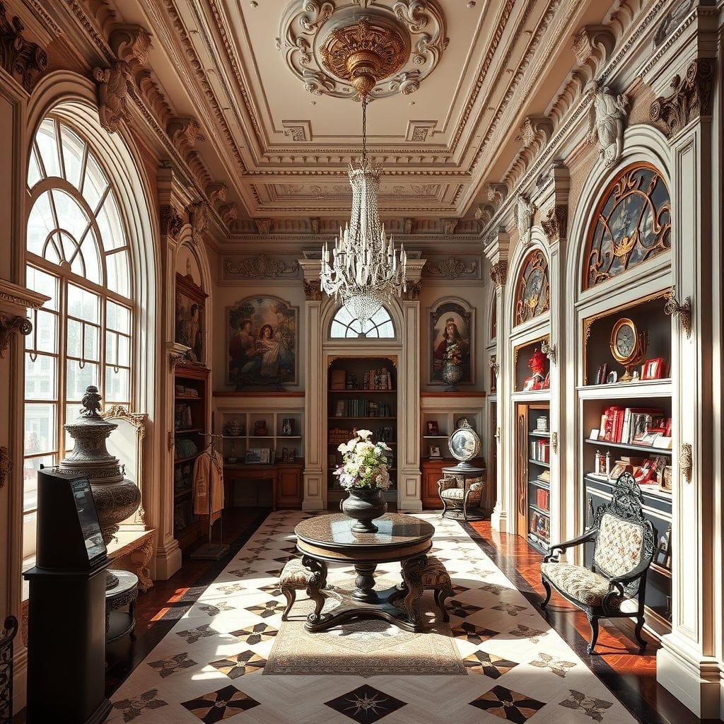 Baroque store - AI Generated