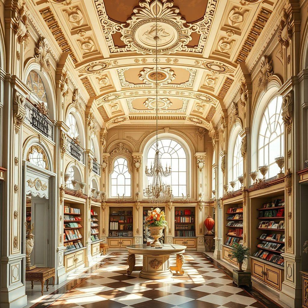 Baroque store - AI Generated