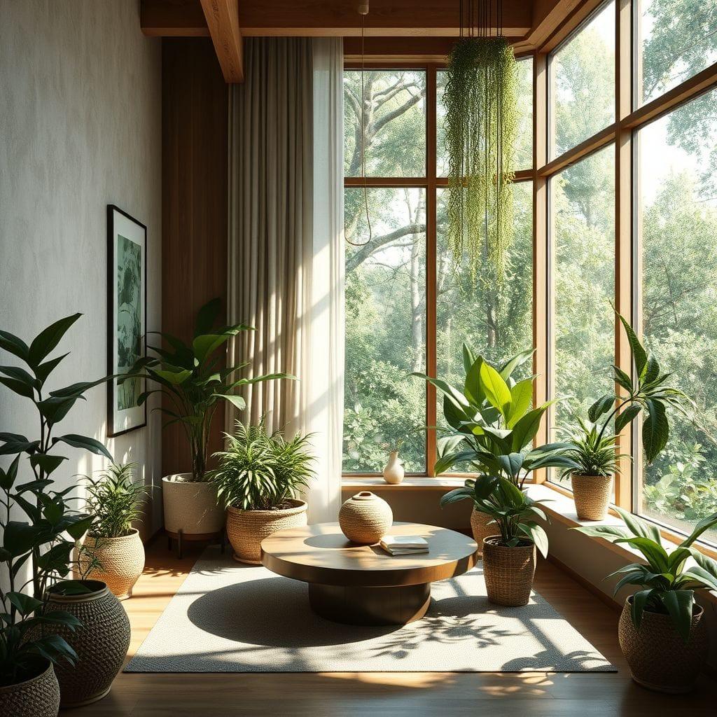 Biophilic onsen - AI Generated