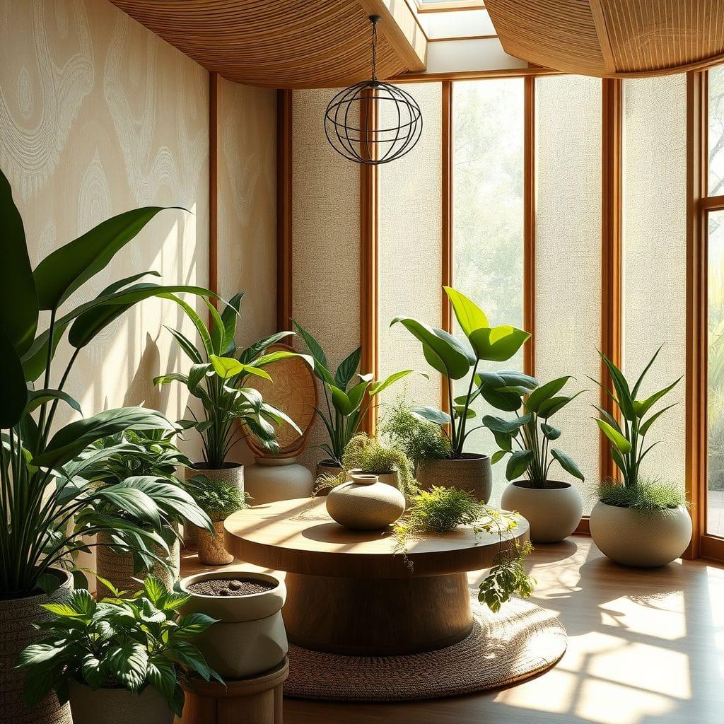 Biophilic onsen - AI Generated
