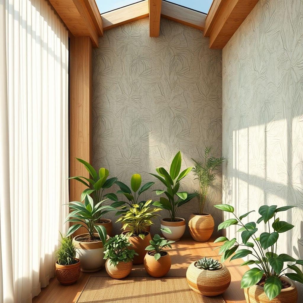Biophilic onsen - AI Generated