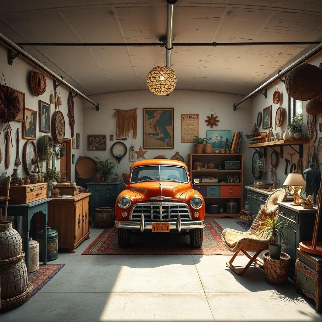 Bohemian garage - AI Generated