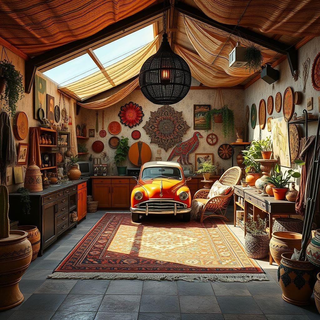 Bohemian garage - AI Generated