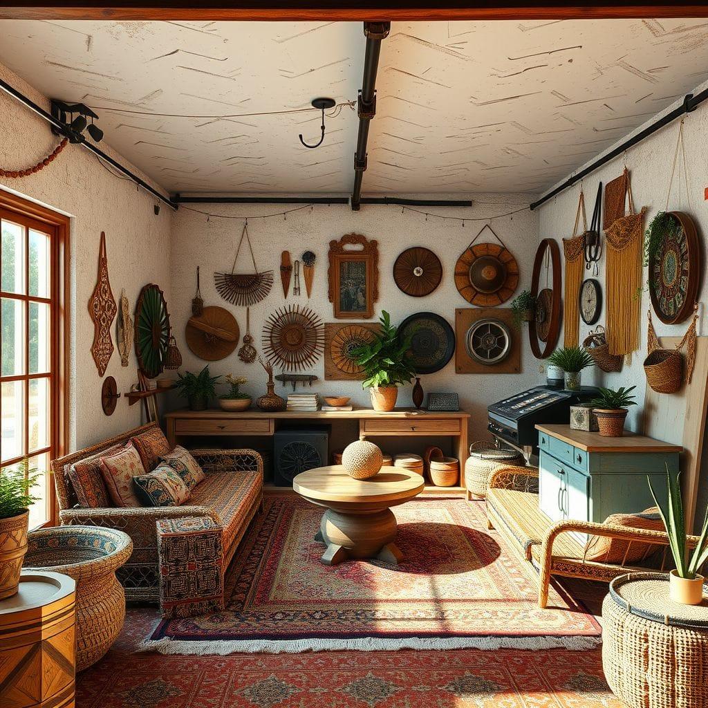 Bohemian garage - AI Generated