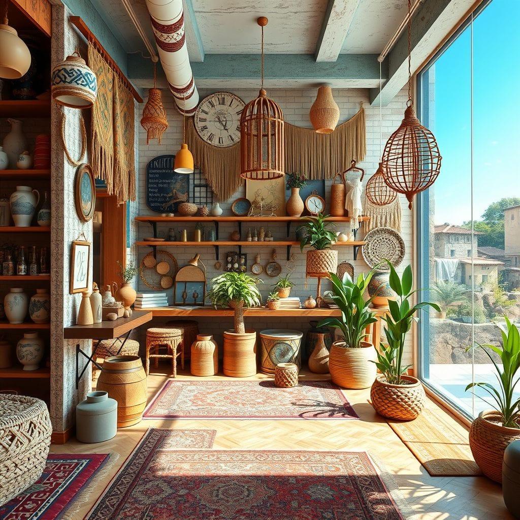 Bohemian store - AI Generated