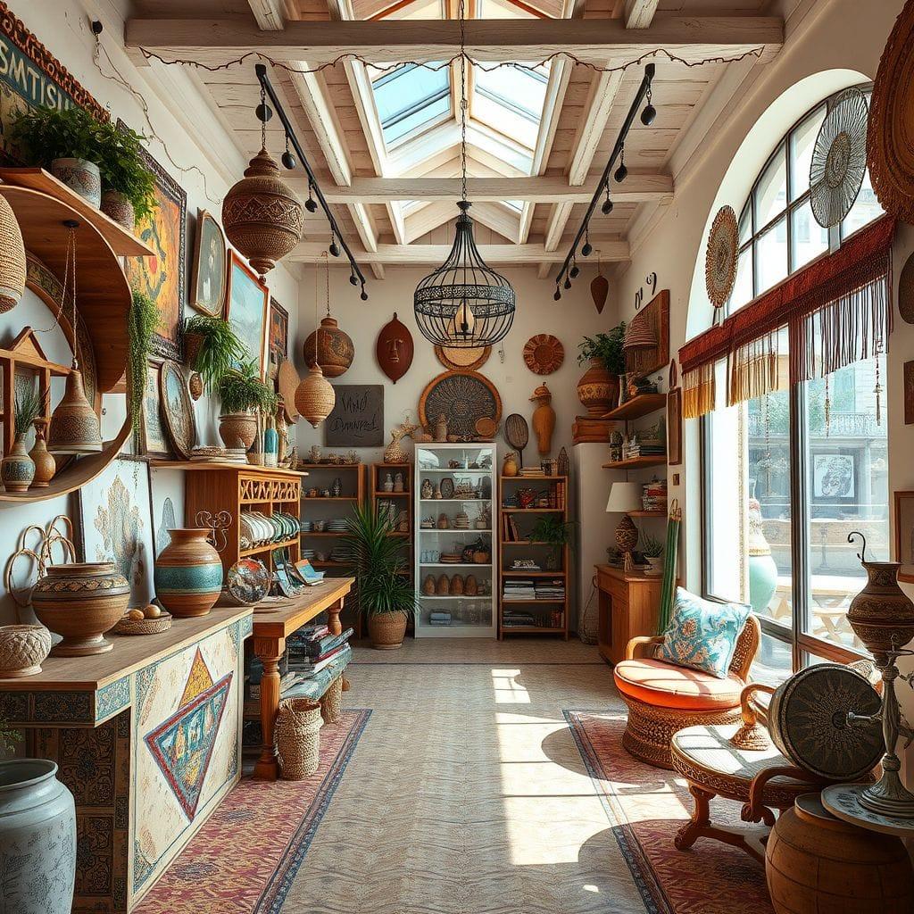 Bohemian store - AI Generated