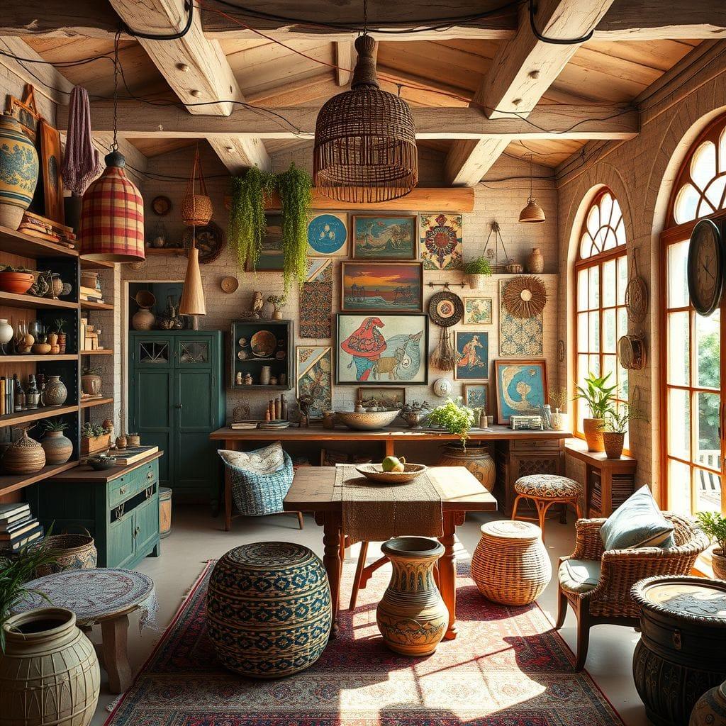 Bohemian workshop - AI Generated