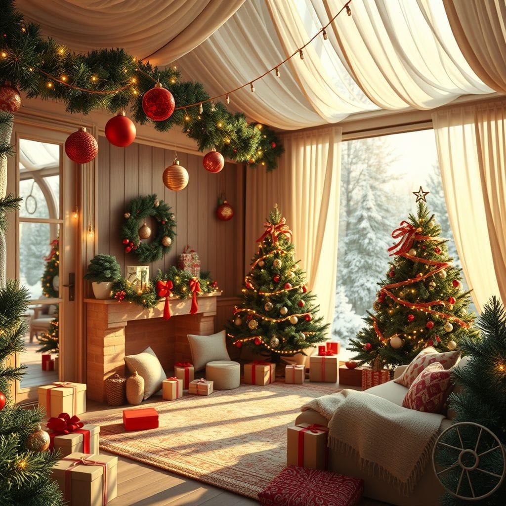 Christmas drop zone - AI Generated