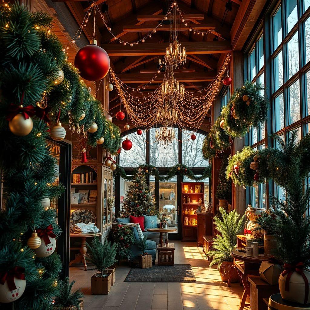Christmas store - AI Generated