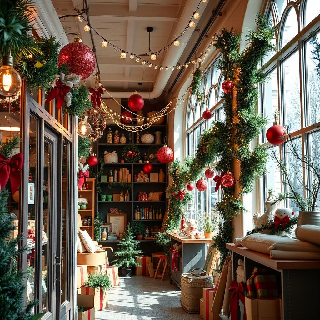 Christmas store - AI Generated