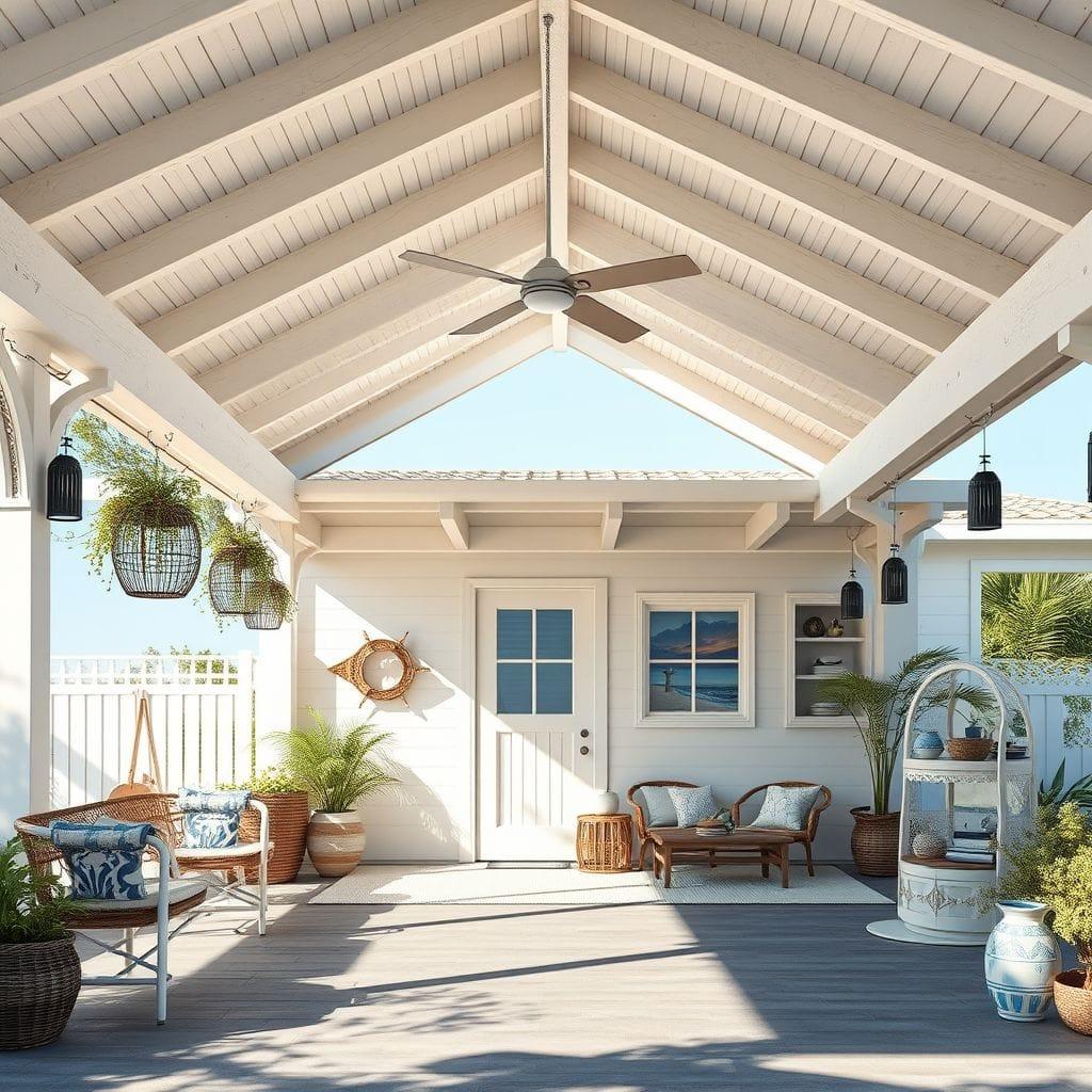 Coastal carport - AI Generated