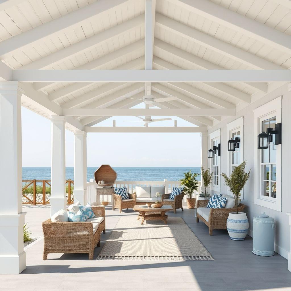 Coastal carport - AI Generated